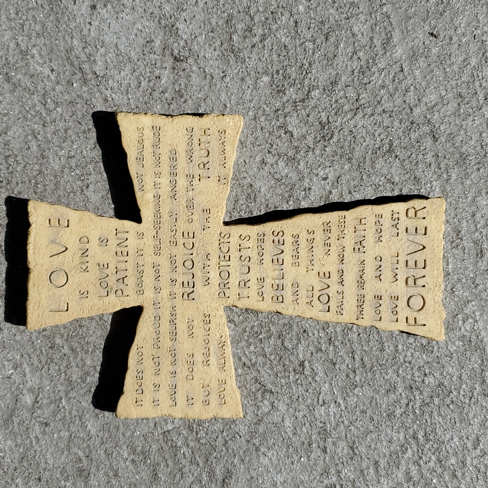 Love Is... Stone Cross